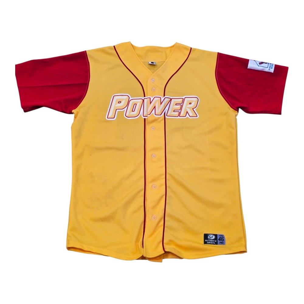 West Virginia Power David Rubinstein 15 Signed Game Used Jersey OT Authentics 46